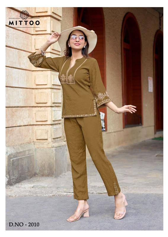 Mittoo korra vol 2 coord set Kurti wholesaler in Karnataka